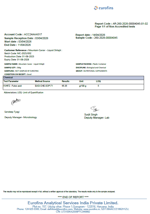 FULVIC ACID